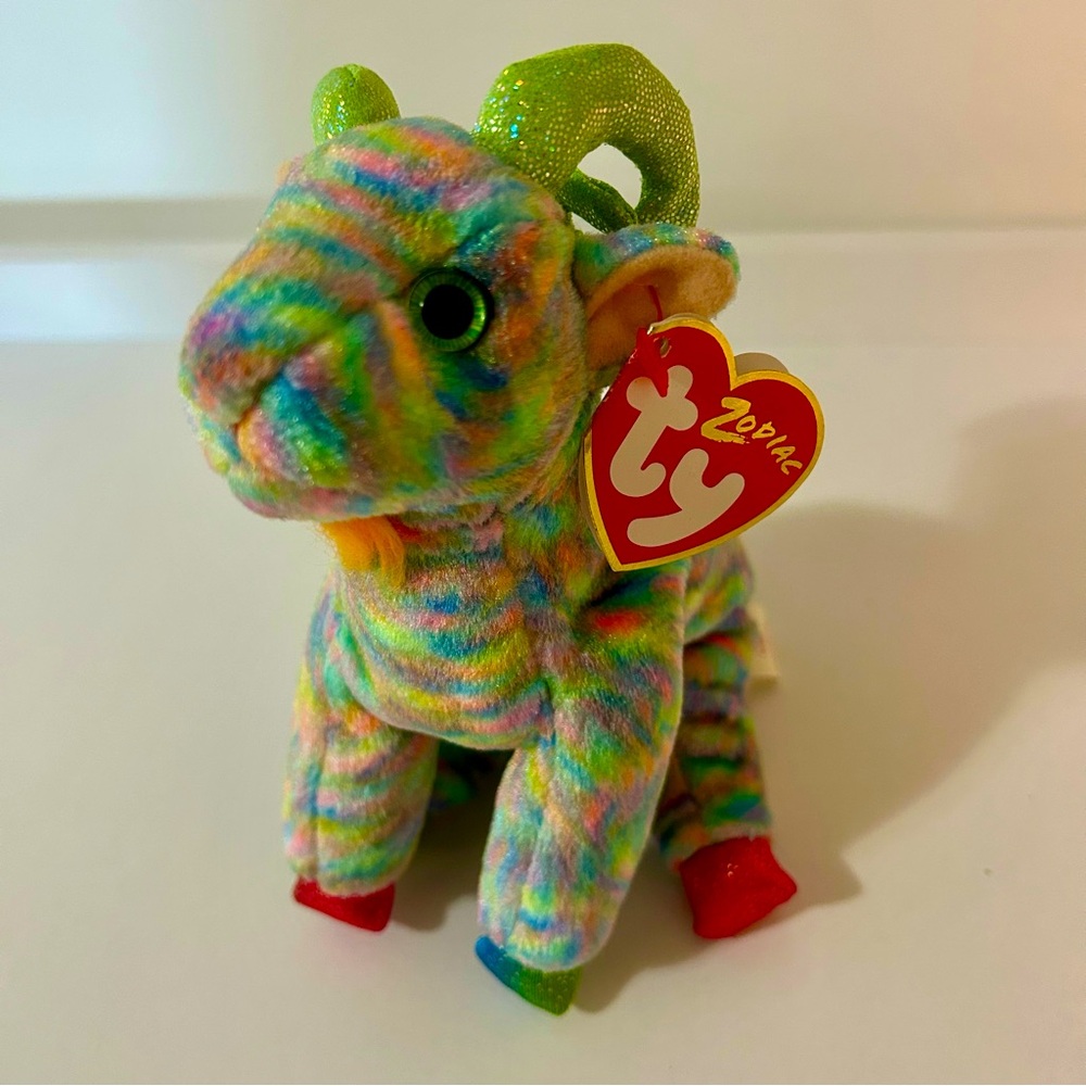 Ty Beanie Babies Goat Zodiac Plush Toy